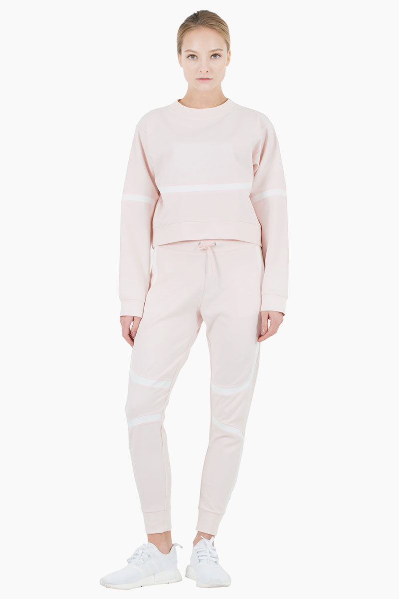 blush pink sweatpants