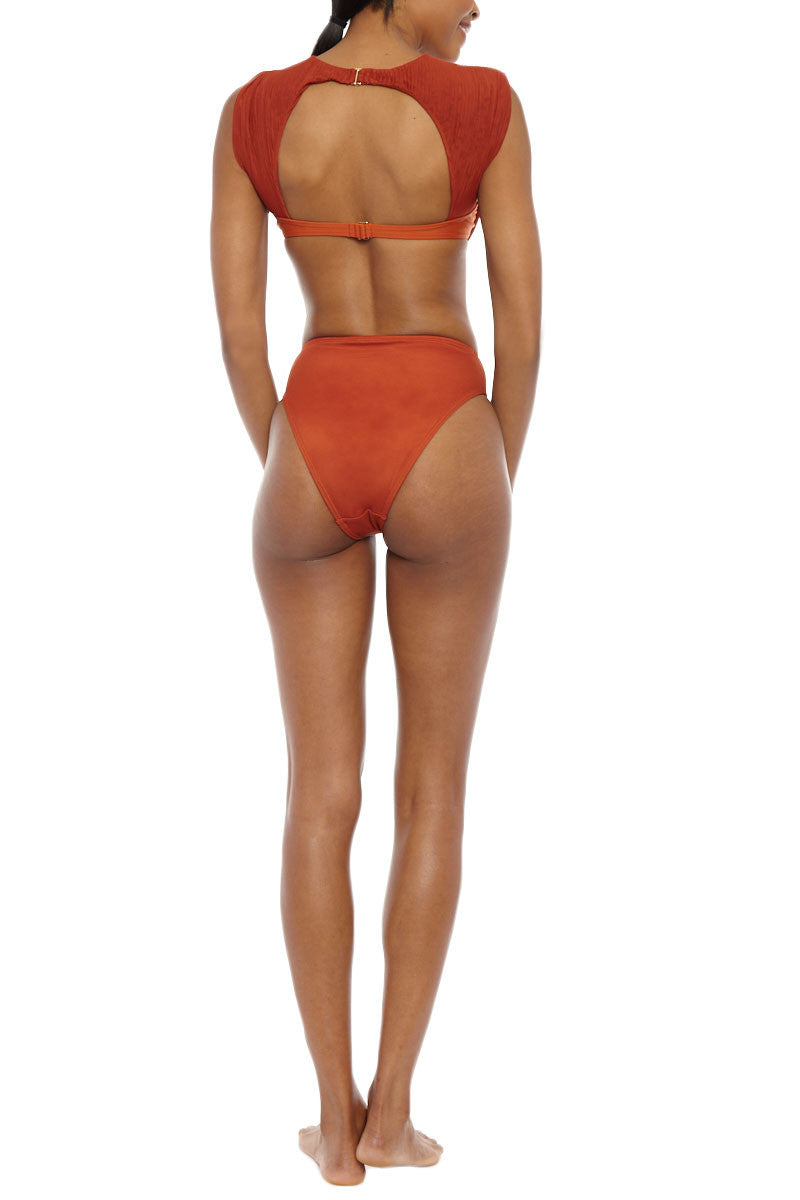 burnt orange bikini bottoms