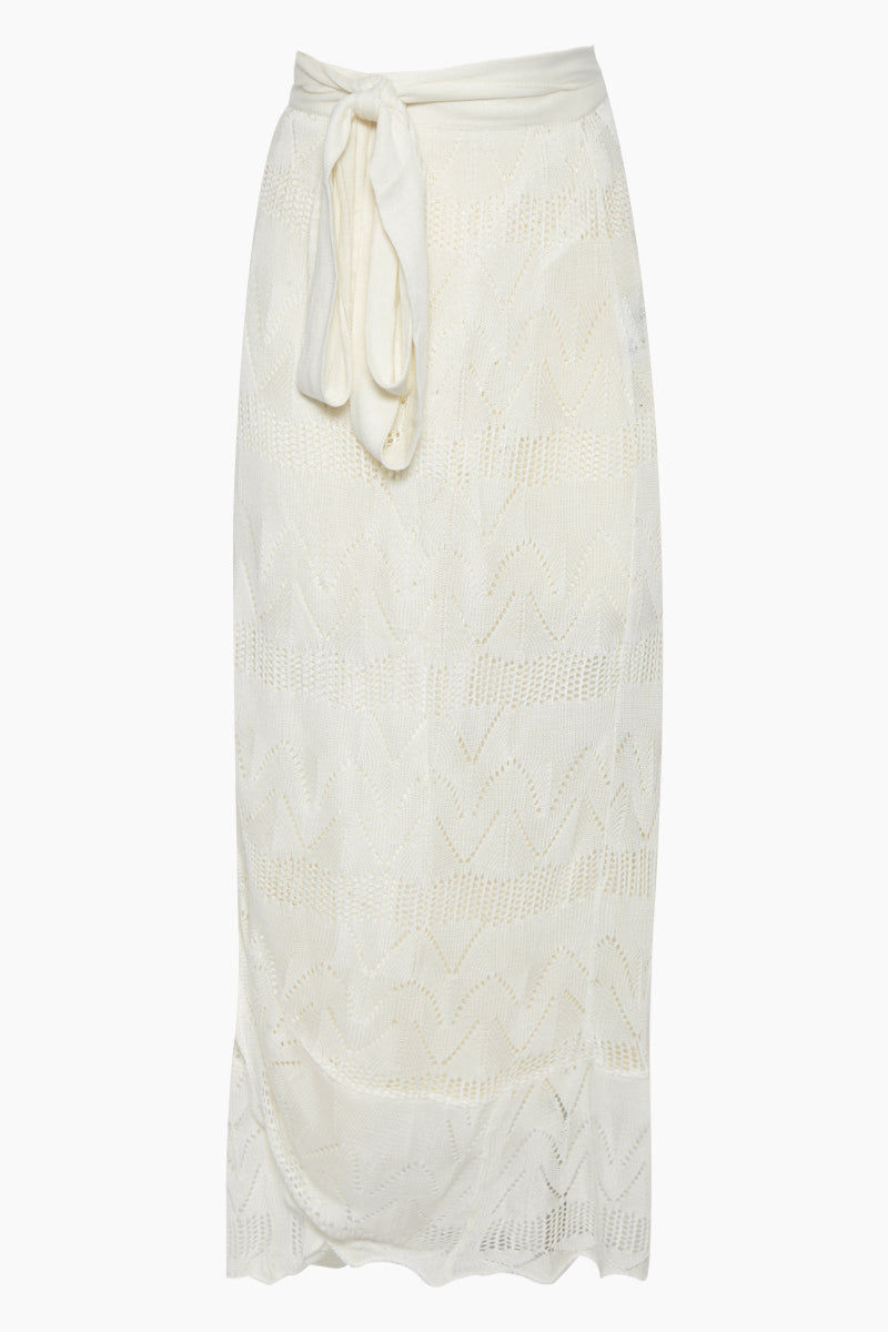 white maxi skirt high waist