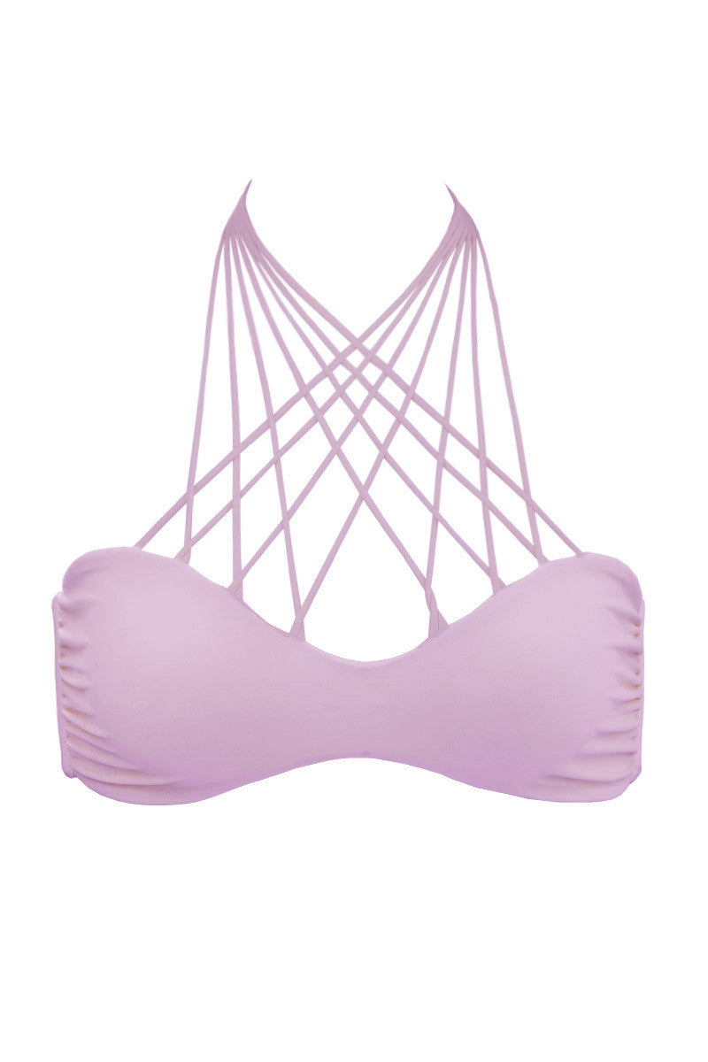 light purple bikini top
