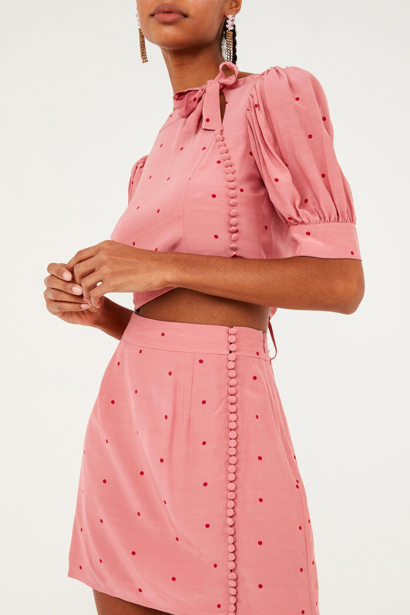 for love and lemons rosie button mini dress