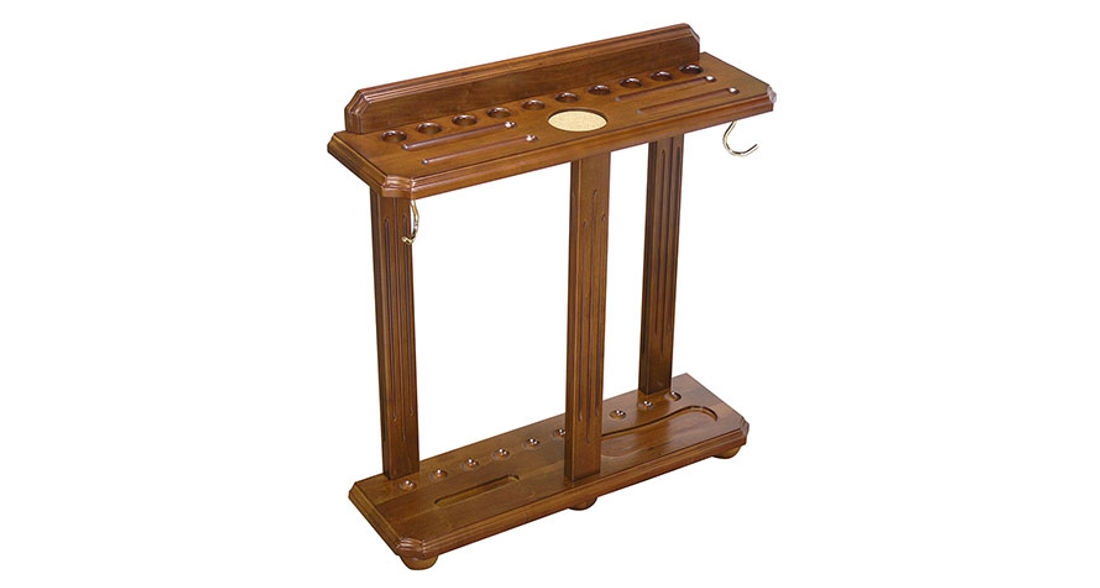 Level Best floor cue rack, angle