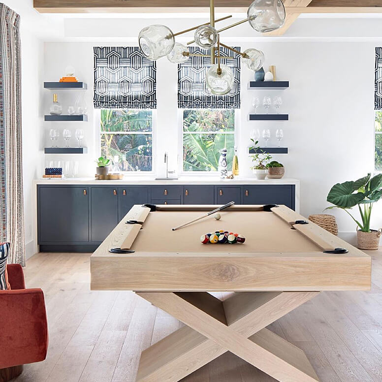 X-Leg Table in a kitchen