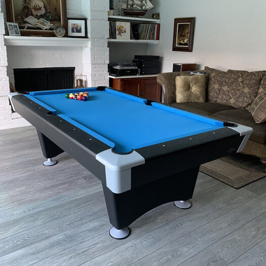 Black Wolf Pool Table