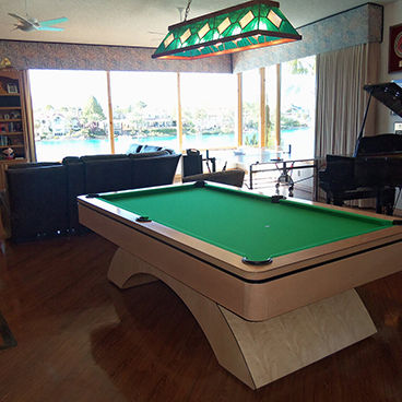 Waterfall Pool Table