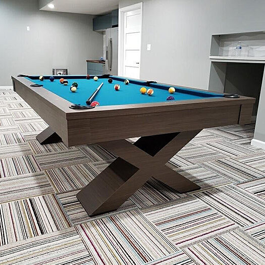 X-Leg Pool Table