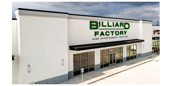 Billiard Factory store exterior