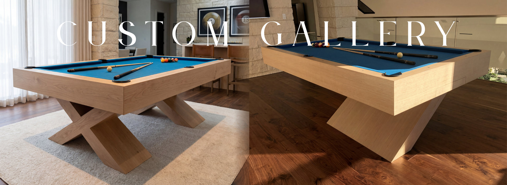 Billiard Factory Custom Table Gallery