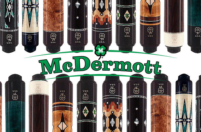 Shop McDermott brand cues at Billiard Factory