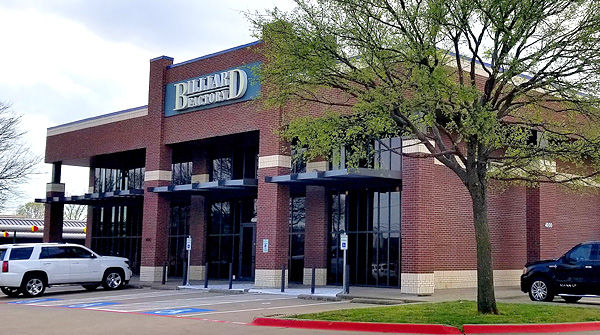 Dallas and Plano Billiard Factory Stores