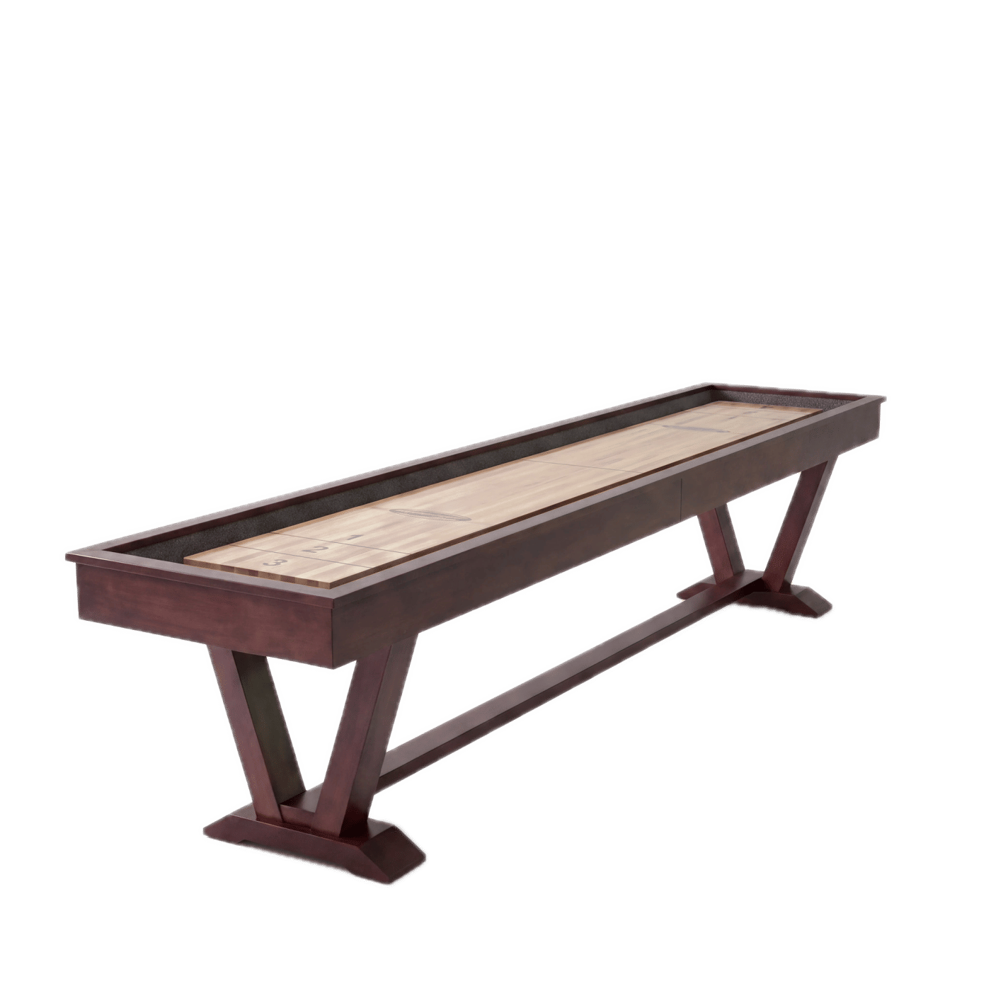 Skylar Shuffleboard in Warm Chestnut, Three-quarter