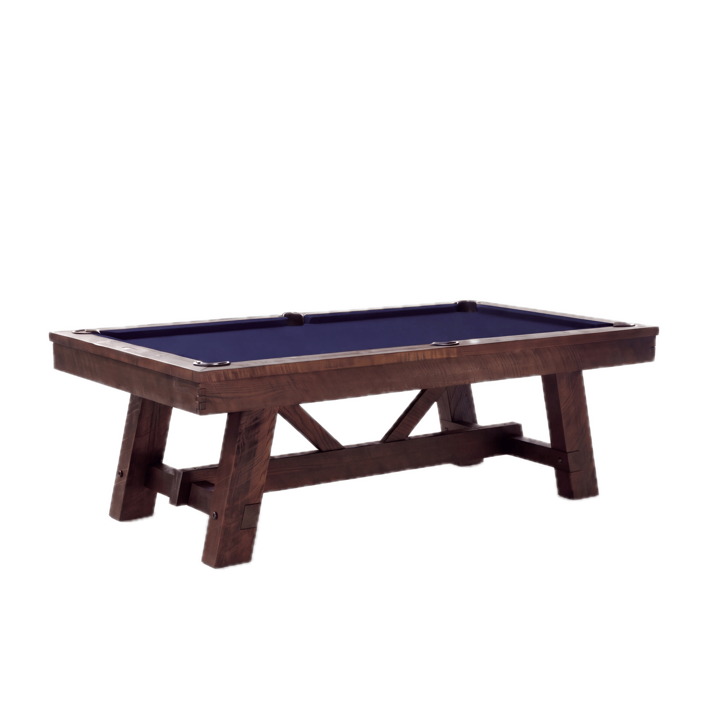 The Tunbridge in Weathered Brown with Navy cloth, Three-quarter
