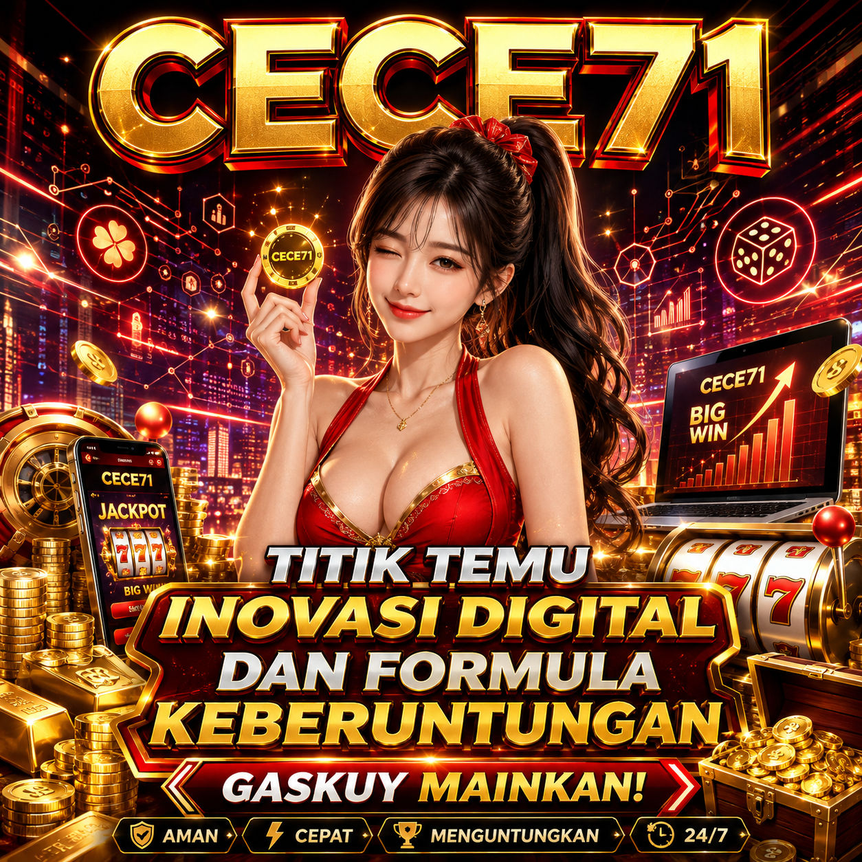 CECE71 $ Titik Temu Inovasi Digital Dan Formula Keberuntungan