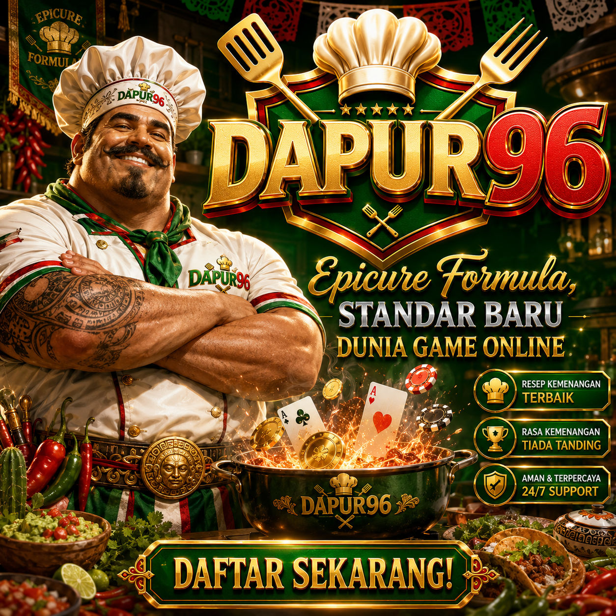 DAPUR96 𤬦 Epicure Formula, Standar Baru Dunia Game Online
