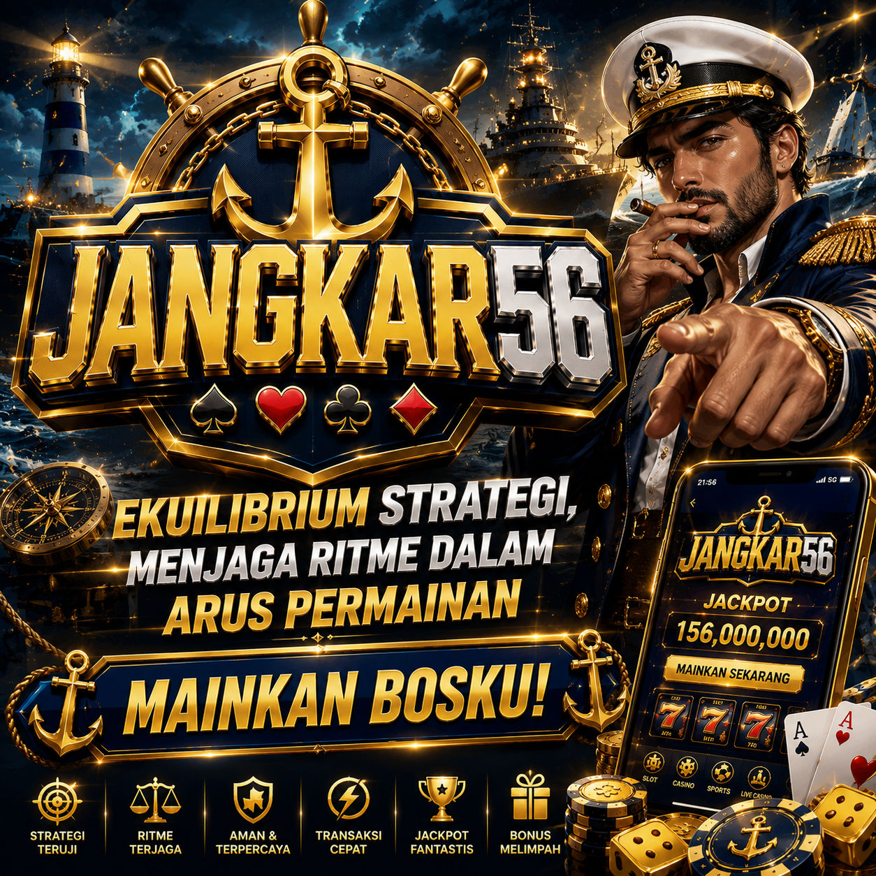 JANGKAR56 𖤁 Ekuilibrium Strategi, Menjaga Ritme dalam Arus Permainan