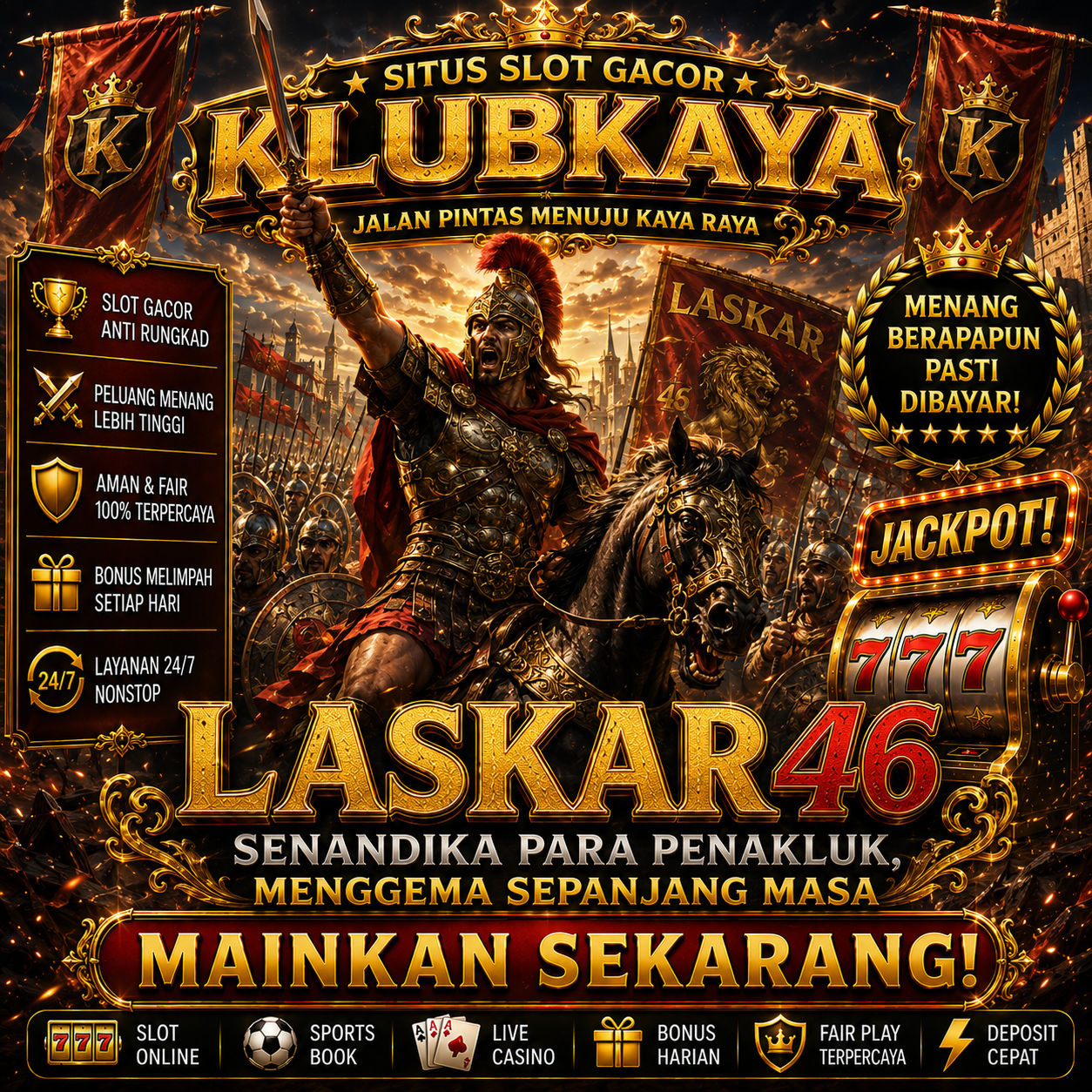 LASKAR46 あ Senandika Para Penakluk, Menggema Sepanjang Masa