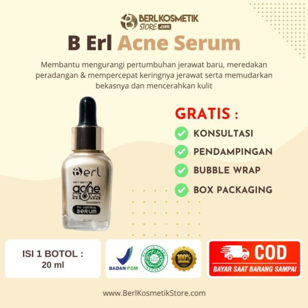 B Erl Very Berry Acne Treatment Oil Serum