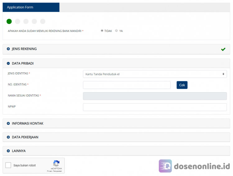 Cara Membuat Rekening Mandiri Online, Bisa Untuk Mahasiswa 2019