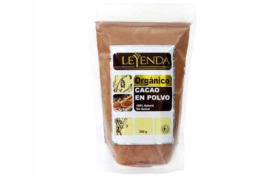 Cacao en polvo Orgánico 200gr La leyenda Nutrifit sabor natural