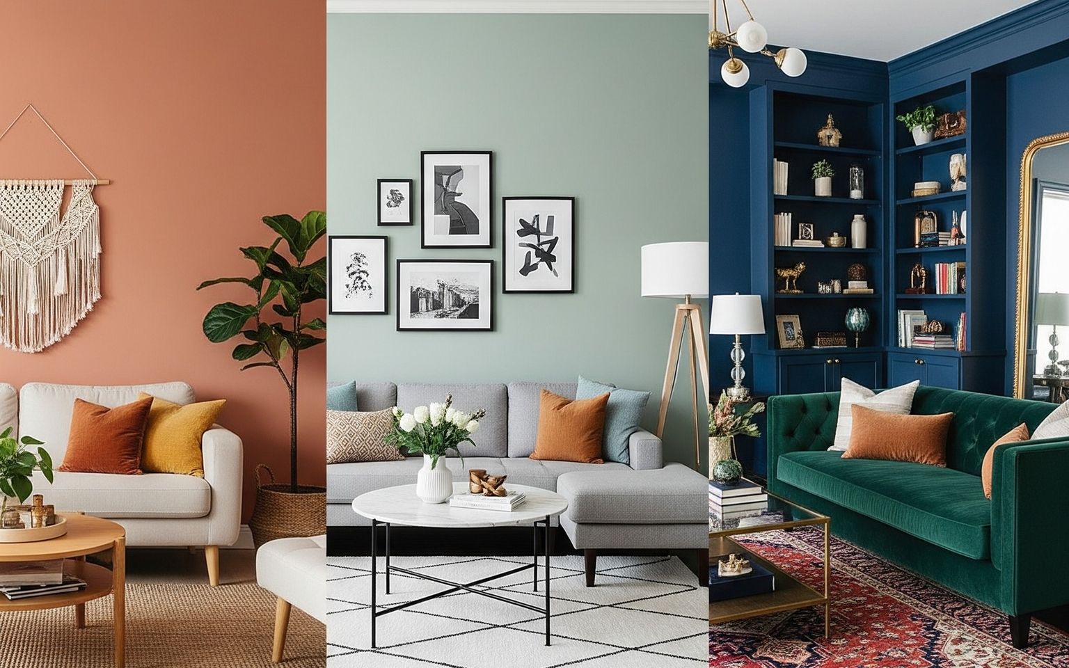 Warna Dinding Ruang Keluarga Populer