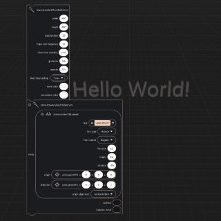 Hello World Draw Grid picture