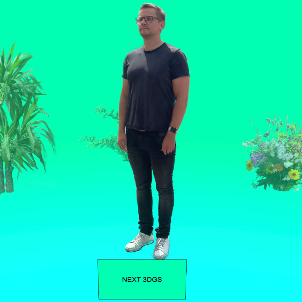 Animating Gaussian Splats With GUI Actions picture