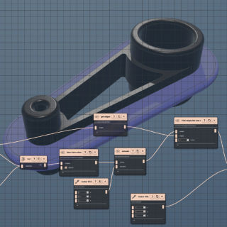 3D CAD Model Of Tangent Circles picture