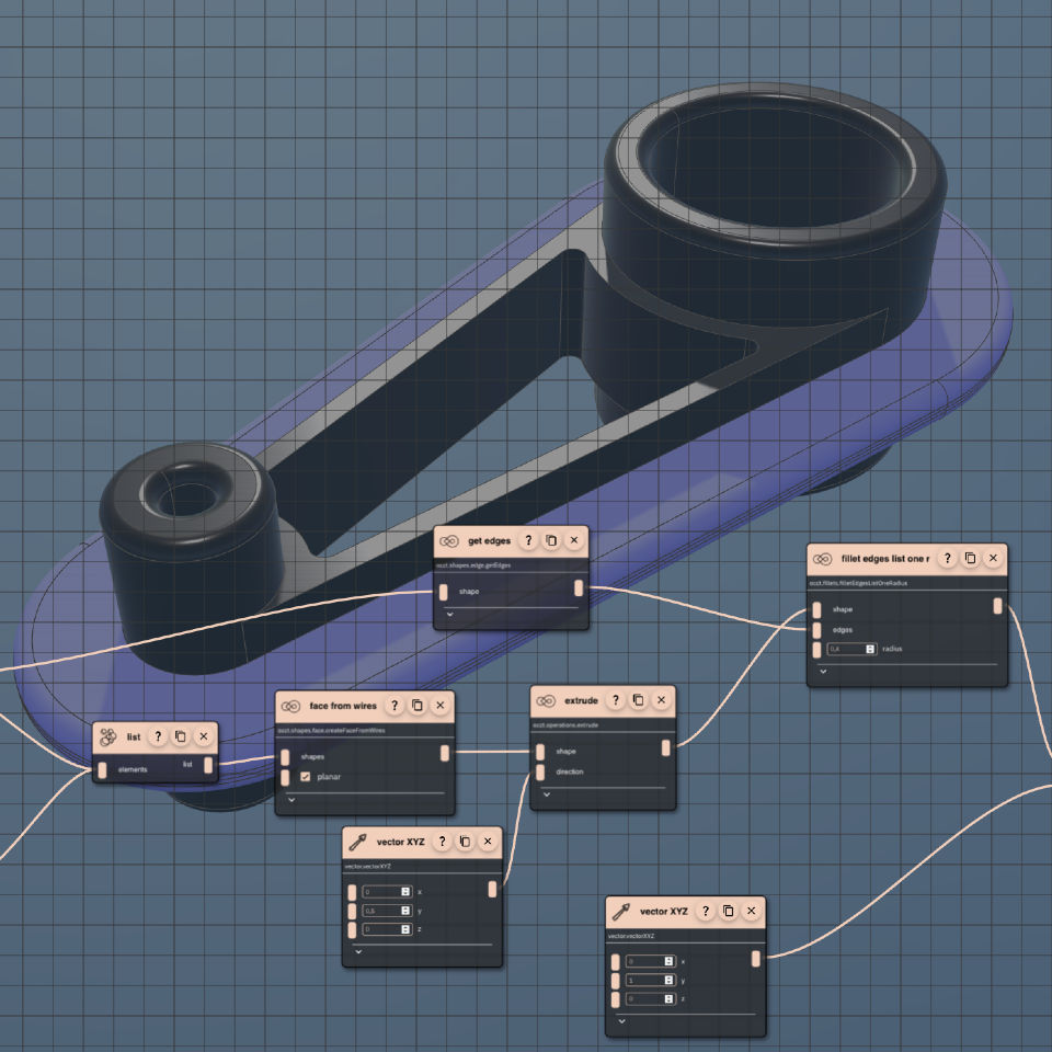 3D CAD Model Of Tangent Circles script details