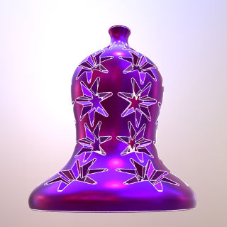 GLB Christmas Bell Preview Asset picture
