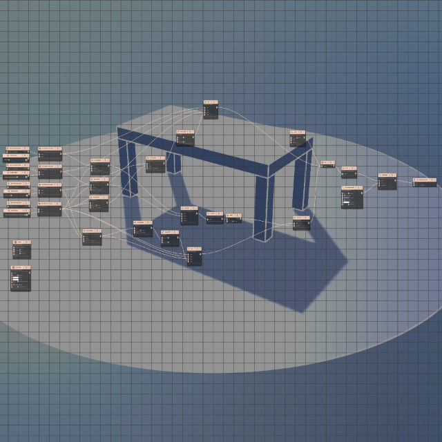 Table 3D Configurator Rete picture