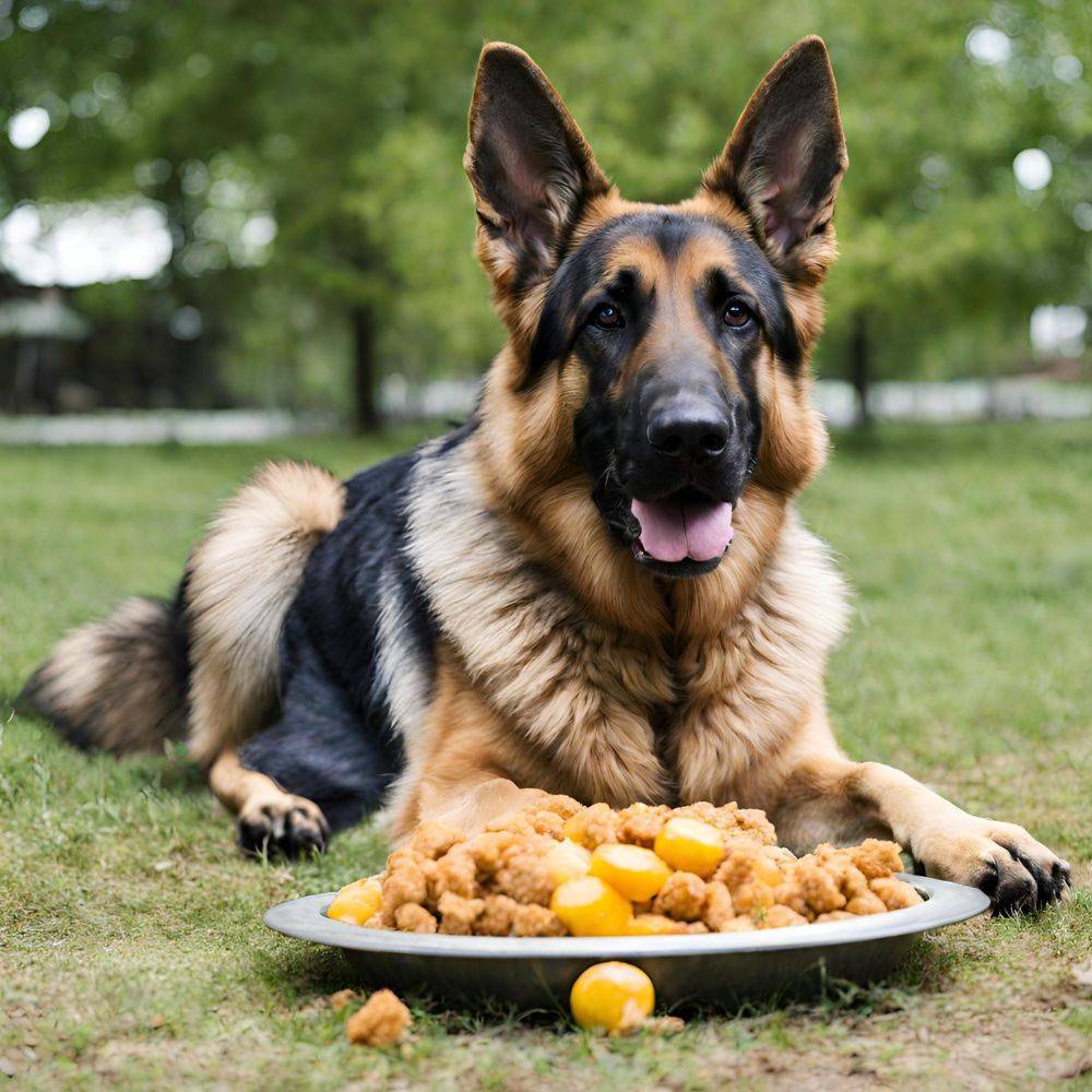 premium quality food for german shepherd