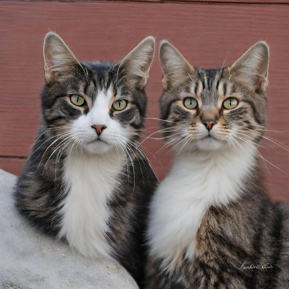 while breeding maine coon cats