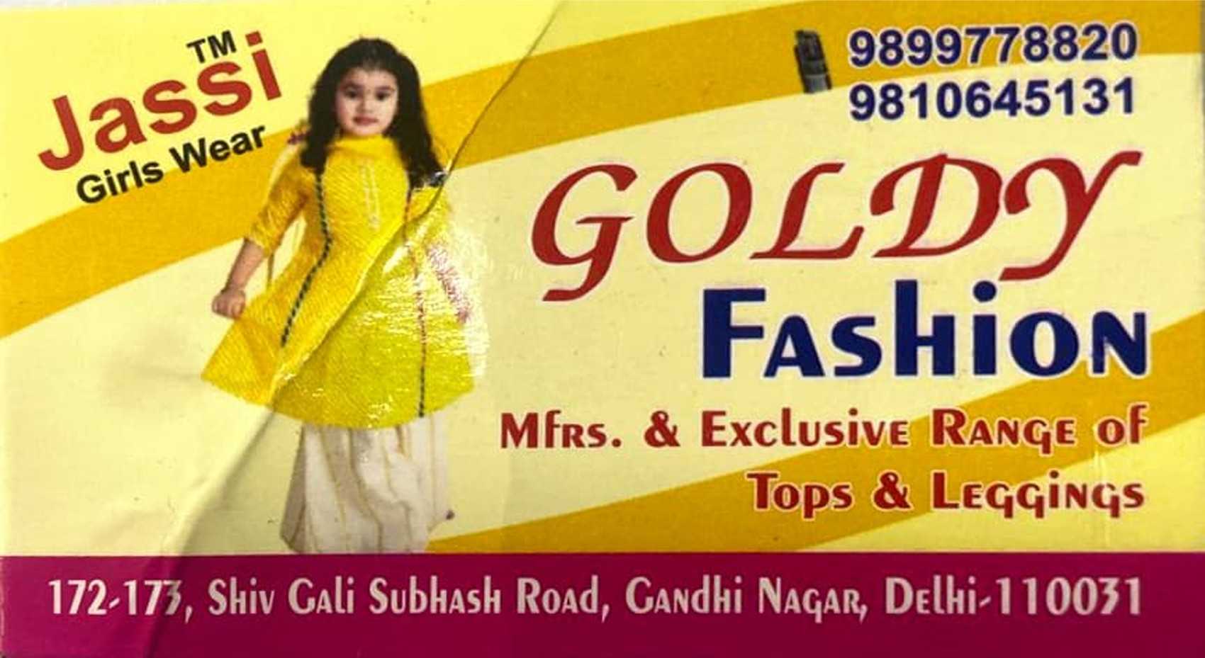 Goldy Fashion Wholesale manufacturer in Gandhinagar, Delhi
