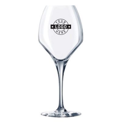 GLWGU1009 270ml Printed Open-Up Sweet Stem Wine Glasses