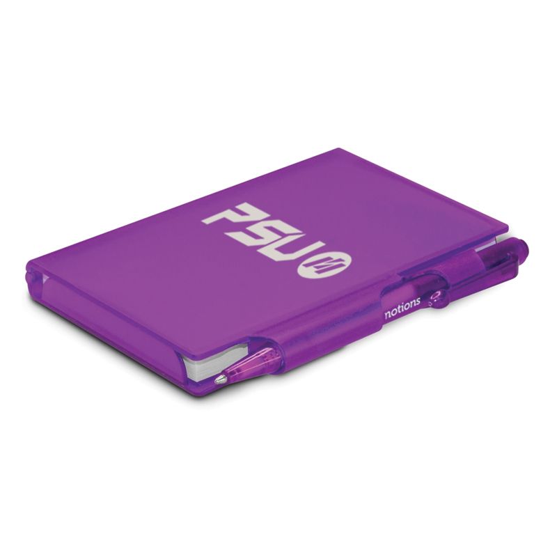 Logo 100495 Pocket Rocket Notepads With Pen 80 Pages