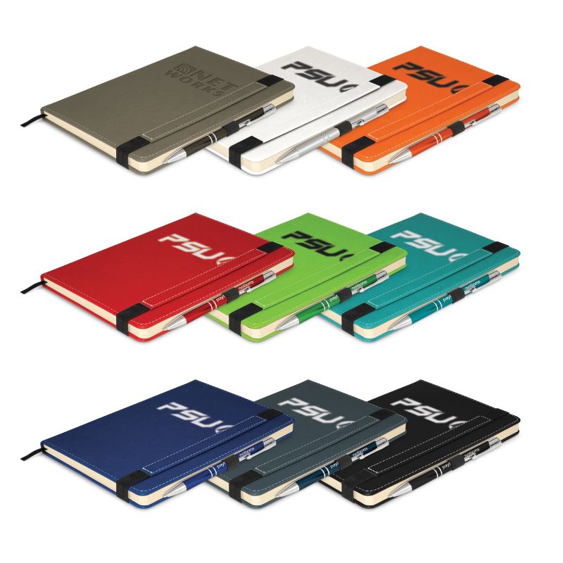 Promotional 110461 Superb Notepads With Pen 160 Pages