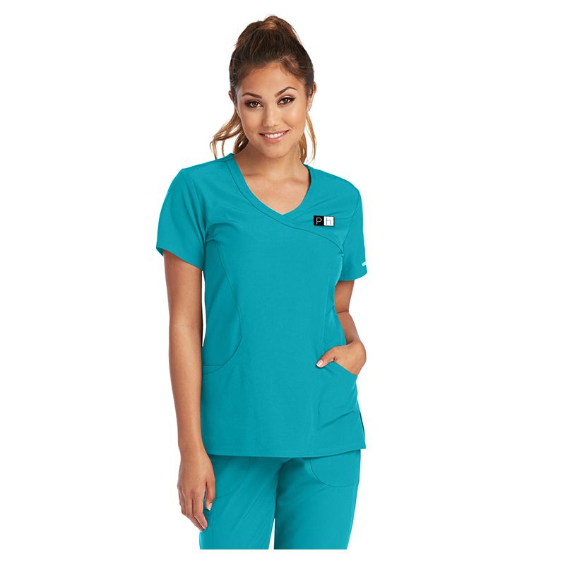 sketchers scrub top