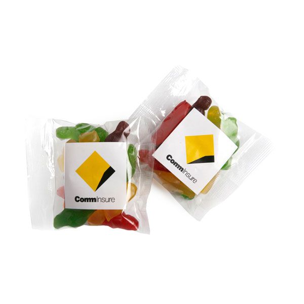 Branded CC036B2 MixedLollies Filled Lolly Bags 50g