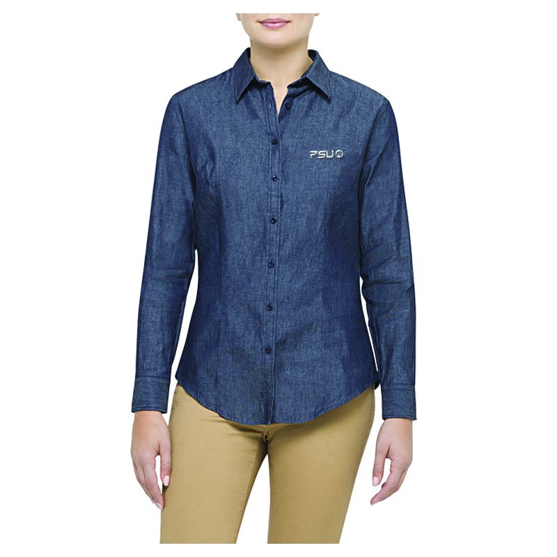 van heusen denim shirts