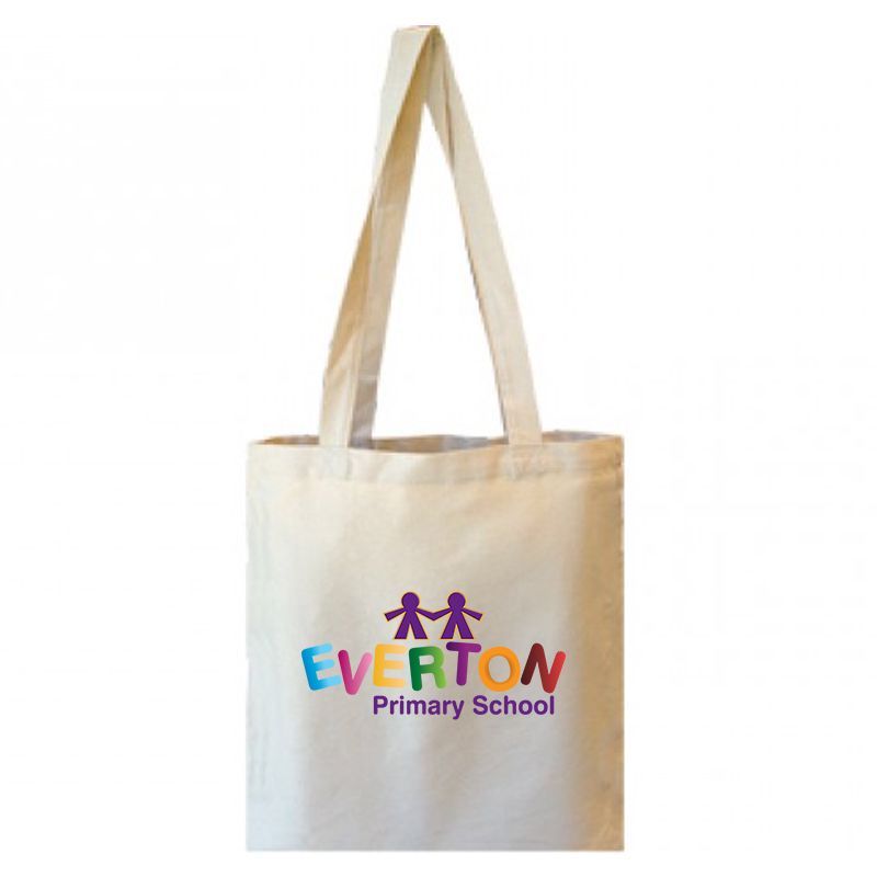 long handle canvas tote bag