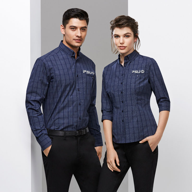 denim corporate shirt