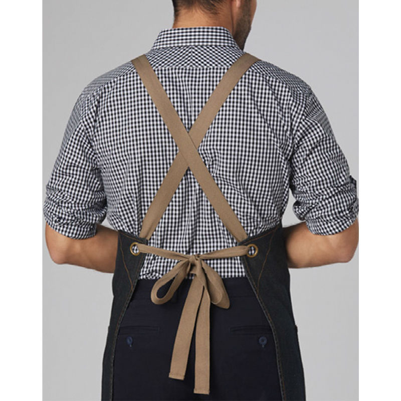 Cheap Custom Printed or Embroidered Hospitality Café Aprons Australia
