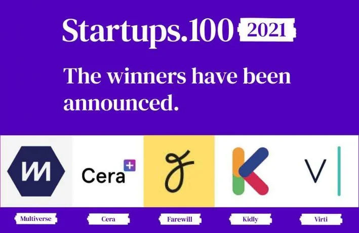 startups 100