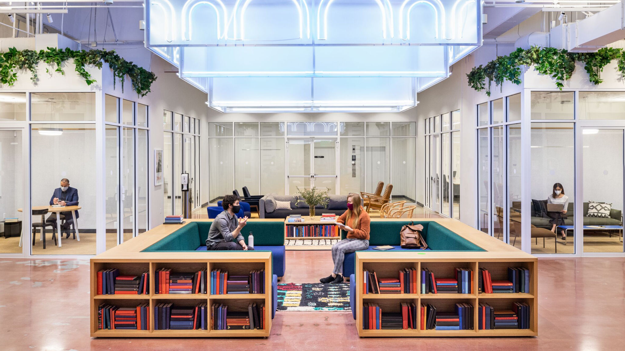 quirky coworking space wework