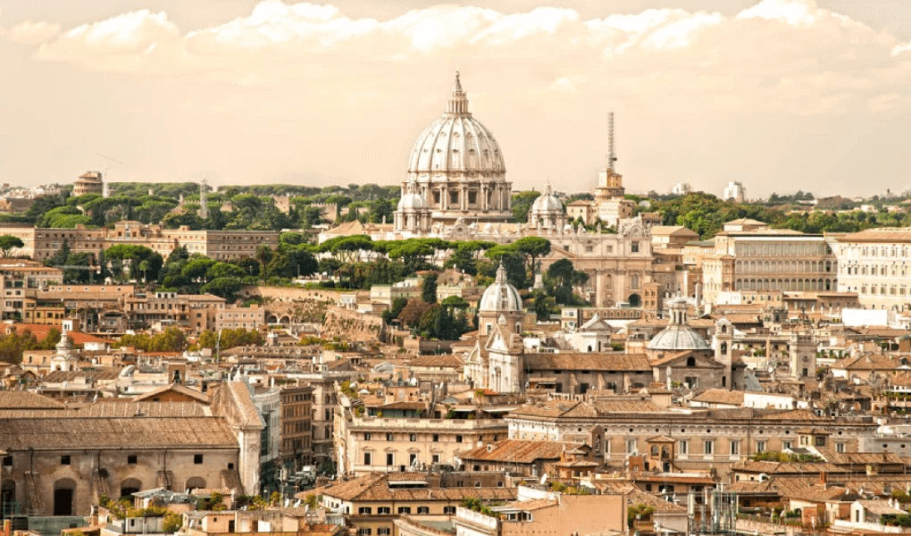 Панорама Вечного города Рим