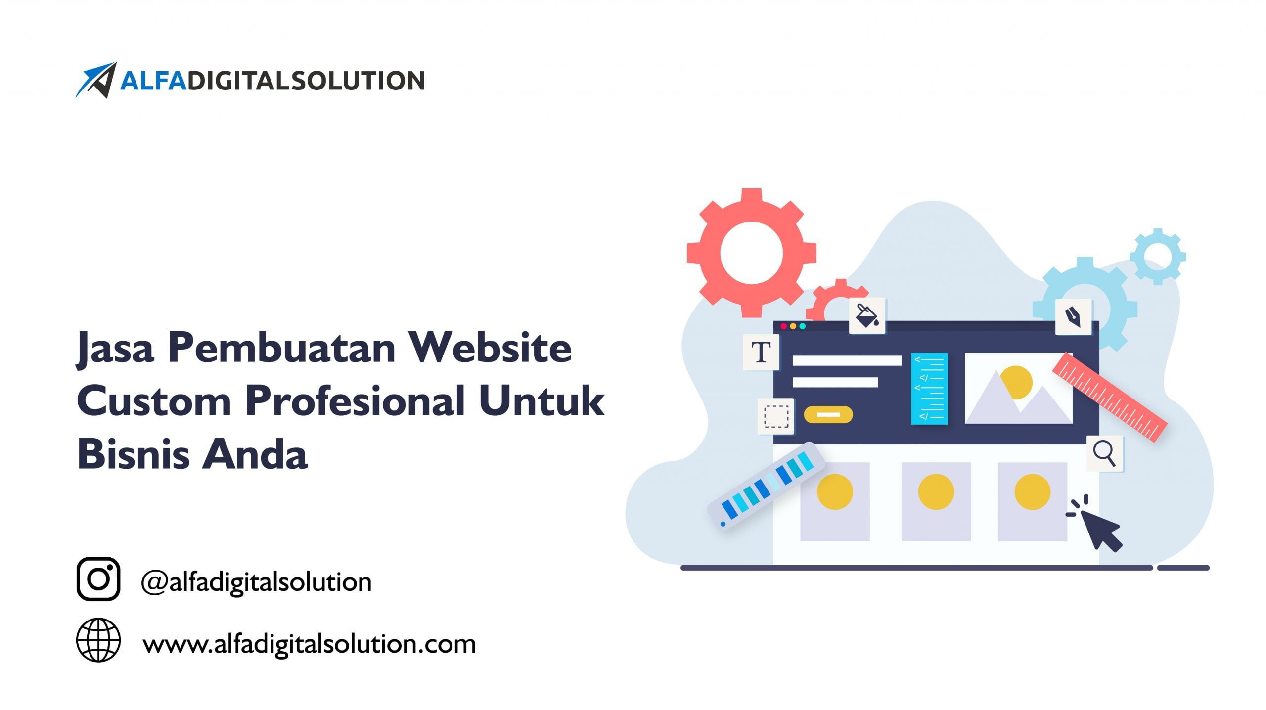 jasa pembuatan website custom profesional untuk bisnis anda