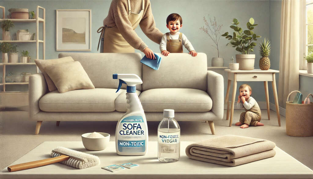 Tips Memilih Pembersih Sofa yang Aman untuk Anak-Anak