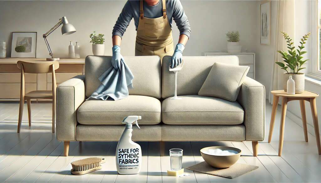 Cara Membersihkan Sofa Berbahan Sintetis Agar Tidak Rusak