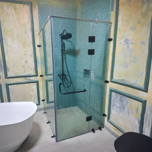 Kaca Shower Box, partisi kaca kamar mandi