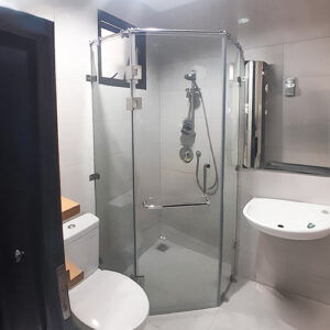 Shower Box Kaca , partisi kaca kamar mandi